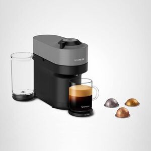 Nespresso Gray and Black Coffee Machine